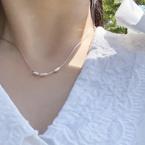 Amaiyllis Silver Necklaces