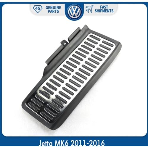 Stainless Steel Auto Sport Dead Pad Foot Rest Pedal Pad for VW Volkswagen Jetta MK6 2011-2016