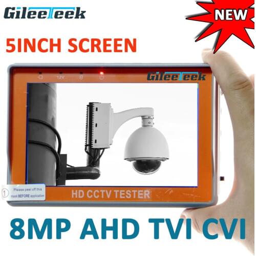 IV5 update 5 Inch HD 8MP AHD TVI CVI Analog Camera Testing AHD CCTV Tester Monitor PTZ UTP Cable Tester New UTC Features
