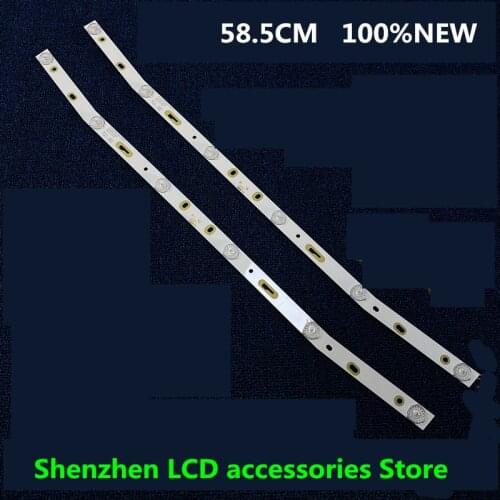 JS-D-JP3220-061EC(60416) E32F2000 MCPCB Lehua 32L33 LCD backlight bar 58.5CM 6V 100%NEW