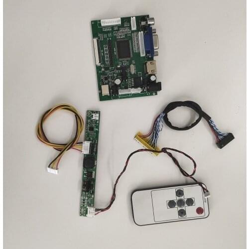 Kit Work for LTM230HT05/10/11/04/12/09 1920×1080 30pin LED 2AV HDMI VGA LCD LVDS Remote DIY Panel Controller Board Screen Driver