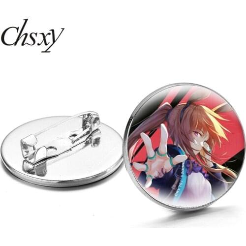 Spiel Arknights Metal Brooch Kiana Amiya Silverash Schwarz Anime Figures Lapel Pins Trendy Decorative Brooches Badges Collection