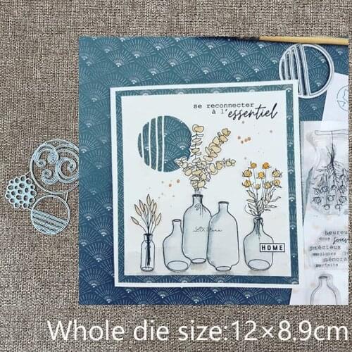 XLDesign Craft Metal stencil mold Cutting Dies Symbol stripe hole ring scrapbook die cuts Album Paper Card Craft Embossing