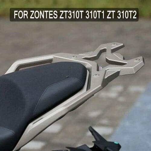 NEW For Zontes ZT310T ZT310T1 ZT310T2 Rear Seat Rack Bracket Luggage Carrier Cargo Shelf Support Zontes 310T 310T1 310T2 T1 T2