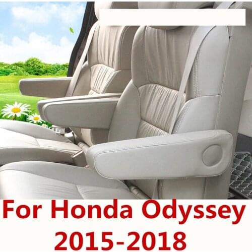 For Honda Odyssey 2015-2018 Central seat armrest and dipper armrest swift chair handrail refires decoration Auto Accessories