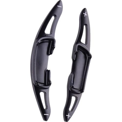 Car 1Pair Black Gear Steering Wheel Shifter Shift Paddle Fit for Mazda 3 6 CX3 CX4 CX5 MX-5 2016 Accessories