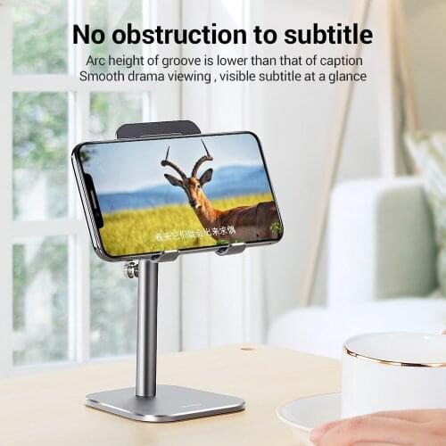 Adjustable Holder For iPhone Samsung Huawei Xiaomi Desktop Holder For Tablet Metal Universal Folding Smart Phone Tablet Stand