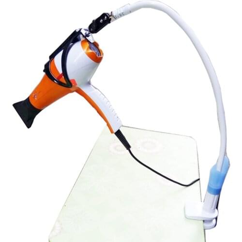 Dog Cat Bathing Beauty Hair Dryer Bracket Clip ,360 Degree Adjusted Hose,Pets Grooming 80CM Stand