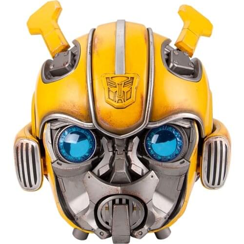Bumblebee LED Light Voice Helmet 1:1 Wearable Within 61cm Head Circumference Moive Replica&Prop Kids Gift