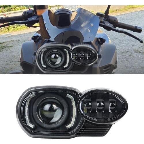 Motorcycle Replacement Headlight for 2005-2009 BMW K1200R / 2010 2011 2012 2013 BMW K1300R