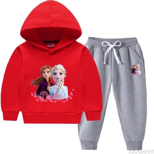 Spring Clothing Kids Hoodies Pants 2Pcs Set Girls SportSuits Toddler Boys Tracksuits