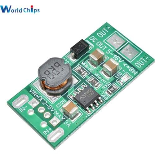 Diymore 8W USB Input DC-DC 5V (2V-6V) to 12V Step Up Boost Module Power Supply Converter Charger Module 90% Efficiency