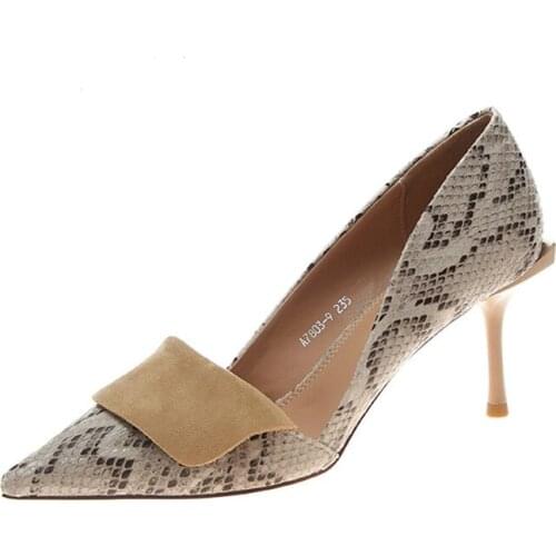 High heel women 2020 new sexy womens shoes pointed temperament single shoes red bottom high heels shoes woman