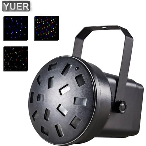 2021 NEW Mini Mushroom 6X3W LED RGBW Strobe Stage Effect Light For Dance Floor DJ Disco Bar Birthday Small Party Christmas