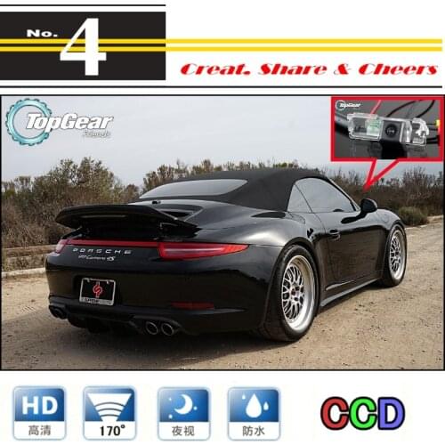 Car Camera For Porsche 996 / 997 / 991 911 Turbo / GT2 / GT3 High Quality Rear View Back Up Camera For PAL | Function CCD + RC