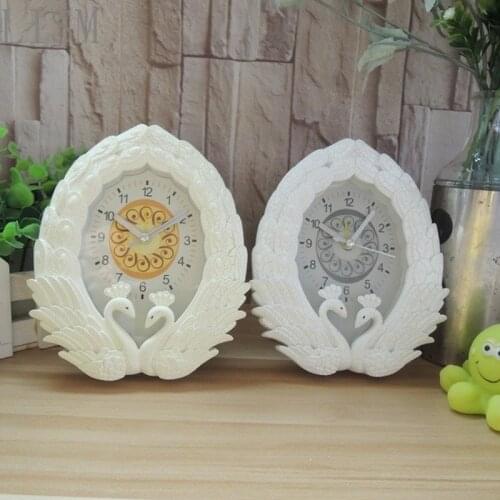 Peacock alarm clock simple fashion home gifts