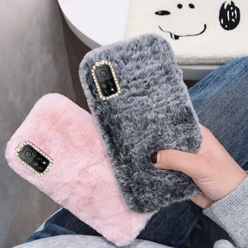 For Xiaomi Mi 10T Pro Lite 5G POCO X3 NFC Mi Note 10 Lite Case Soft Plush Cover Redmi Note 9S 9 Pro Max 8 8T Redmi 9AT 9C Case