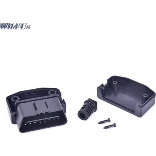 Hot sale OBD2 L Type 16 Pin Sockets Connector Plug with Shell and Screw Male Auto Car Connector Cable Wire