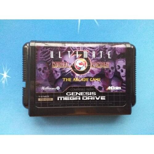 MD Game : Ultimate Mortal Kombat 3 - THE ARCADE GAME ( Japan Version!! )