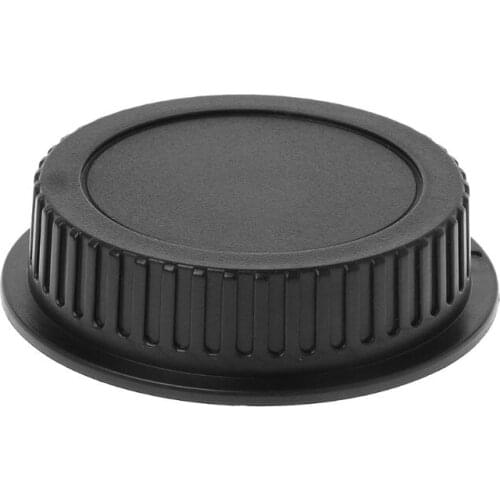 Rear Lens Body Cap Camera Cover Set Dust Screw Mount Protection Plastic Black Replacement for EOS EF EFS 5DII 5DIII 6D N12 20
