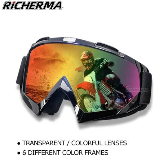Winter Motocross Glasses Men Dirt Bike Motorcycle Goggles Anti-UV Sunglasses Women Ski Snowboard Off Road Moto Motos