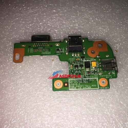 Original DC Power JACK VGA USB Board 48.4IF05.021 R4M5T for Dell Inspiron 15r N5110 Vostro 3550 series Test OK