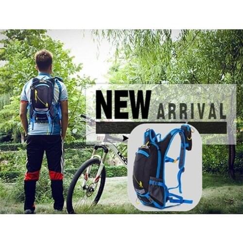 Cycling Backpack Waterproof Nylon Bag 18L Outdoor Hiking Camping Travel Sports Knapsack Climbing Rucksack Bike Free Phone Pocket