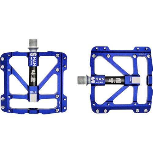 Shanmashi Bike Pedal Mountain Bike 3 Bearing Pedal Ultralight Bicycle Pedal Platform MTB BMX Bike Accessories