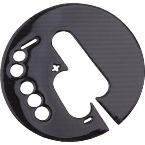 Carbon Fiber Interior Gear Shift Box Panel Cover Decor Trim Fit for Nissan 370Z Z34 2009 2010 2011 2012 2013 2014 2015-2019 2020