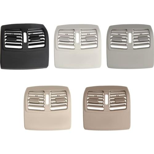 Rear Center Console Fresh Air Outlet Vent Grille Grill Cover For Mercedes Benz E-Class W212 2009-2014 Ivory Grey Beige Camel Bla