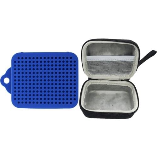 Protective Silicone Cover Case for Jbl Go 2 Go2 & EVA Hard Case for JBL GO and JBL GO 2