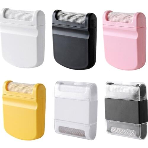 1 Pieces Manual Sticky Lint Roller Portable Mini Lint Remover Hairball Trimmer Fuzz Pellet Sweater Clothes Shaver Brush