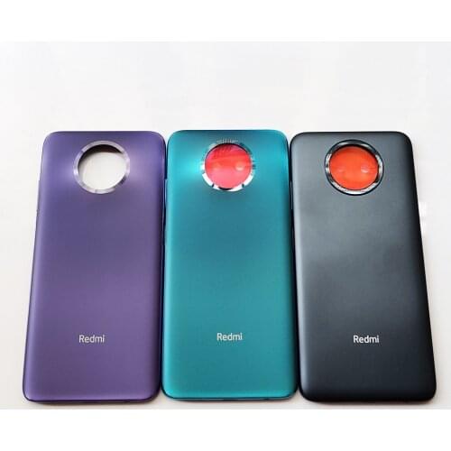 10 pcs/lot Original For Xiaomi Redmi Note 9T Rear Battery Door With Volume Button Note9T Replacement Back Housing Cover Case