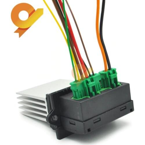 27150-ED70A 7701207718 6441L2 Heater Fan Control Module Resistor or plug For Peugeot 1007 207 607 1.4 1.6 2.0 HDI 16V 3.0 V6