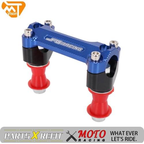 For Yamaha YZ250F YZ450F YZ250FX YZ450FX WR250F WR450F YZ WR 250F 450F Motorcycle Aluminum CNC Handlebar Riser Mount Clamp