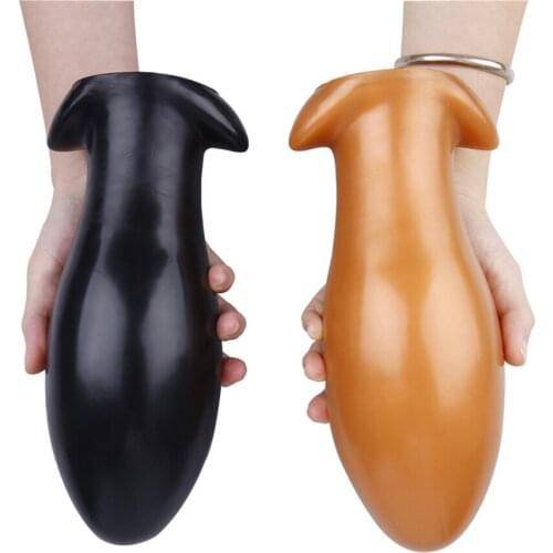 Fire 18+ Anal Plug Huge Soft Butt Erotic Goods Stimulator Prostate Massage G-Spot Adult Sex Toys Shop For Couples Masturbator