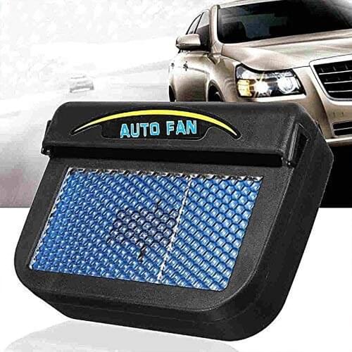 Solar Powered Auto Window Fan Colder Air Vent Cooling with Ventilation Solar Cooler Car Stripping Radiator Fan Air Convection