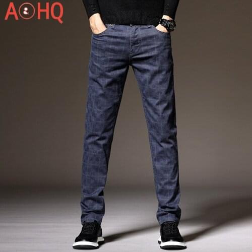 Summer Autumn Plaid Casual Pants Men Thin Cotton Fashion Office Formal Suit Dress Trouser for Man Size 28-38 40 42