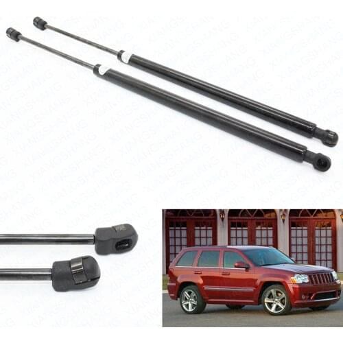For Jeep Grand Cherokee Sport Utility 2005-2008 20 inches Liftgate Boot Gas Spring Lift Supports Struts Prop Rod Arm Shocks