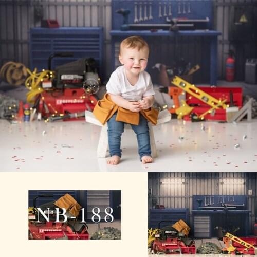 Newborn Baby Backdrop Photography Background Electrical Maintenance Equipment Kids Portrait Photo Studio Props