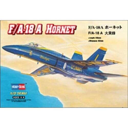 Hobby Boss 80268 F/A-18A HORNET BLUE ANGELS 1/72 SCALE AIRCRAFT KIT
