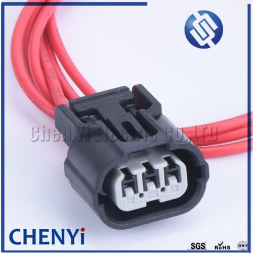 HX 040 Sumitomo 3 pin waterproof car plug adapter ignition coil connector For Honda Civic Element CR-V 6189-0887 with harness