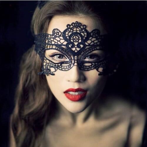 Hot Sale Women Sexy Mask Hollow Lace Masquerade Eye Face Mask Princess Prom Party Props Costume Christmas Halloween Masquerade