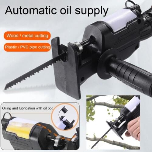 Hardware Electric Reciprocating Saw Efficient Cutting Easy to Install Cutting Tool Non-drop Reciprocating Saw For Wood Cutting