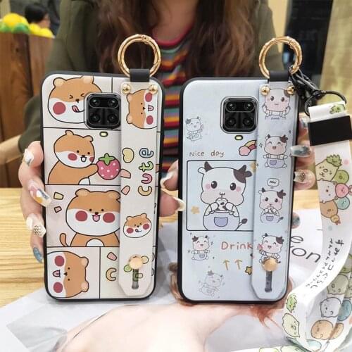 Soft Cute Phone Case For Xiaomi Redmi Note 9 Pro/Note 9 Pro Max/Note 9S/Poco M2 Pro Beautiful Luxury