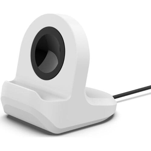 Universal Silicone Charge Stand Holder Dock for -Samsung -galaxy watch 3 R840 R850 active 1/2 SM-R500 SM-R820 SM-R830 Drop ship