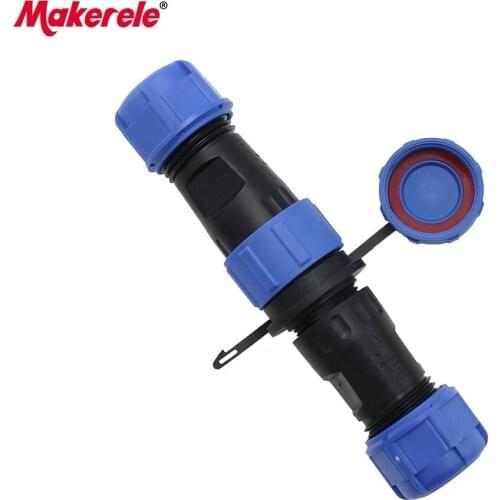 Waterproof Connectors IP68 Aviation Plug And Socket Connector Male And Female Docking Connector SP17 9P Straight Butt Connector