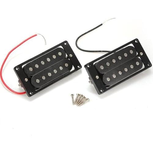 2PCs(1 set)Humbucker Double Coil Electric Guitar Pickups+Frame Screw