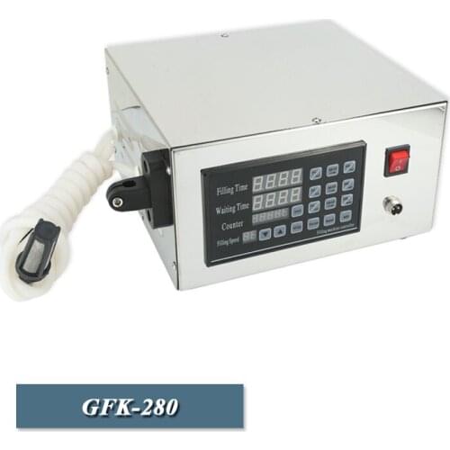 Large-capacity Digital Display Control Liquid Filling Machine GFK-280 Semi-automatic CNC Steel Filler