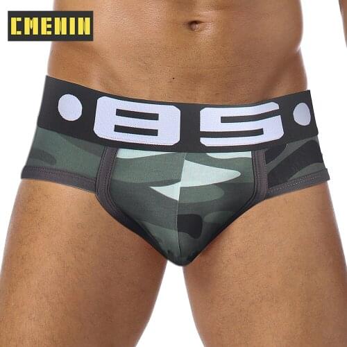 CMENIN BS Comfortable Spandex Sexy Underwear Men Jockstrap Briefs Ins Style Men Underpants Male Panties Dot Mens Innerwear BS141